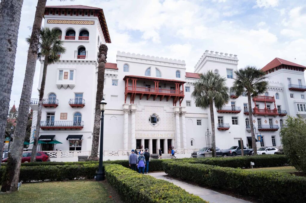 Casa Monica Resort & Spa in St Augustine a premier wedding venue in Florida perfect for destination weddings. 