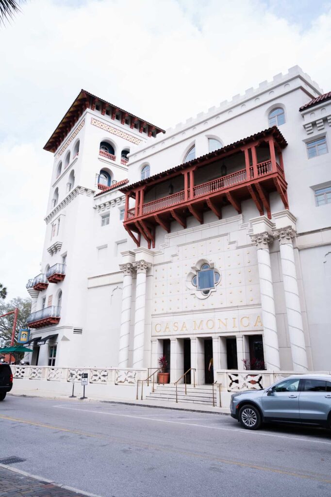 Casa Monica Resort & Spa in St Augustine a premier wedding venue in Florida perfect for destination weddings. 