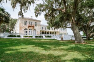 Bella Cosa - view from the lake - one of the best and unique wedding venues in Central Florida