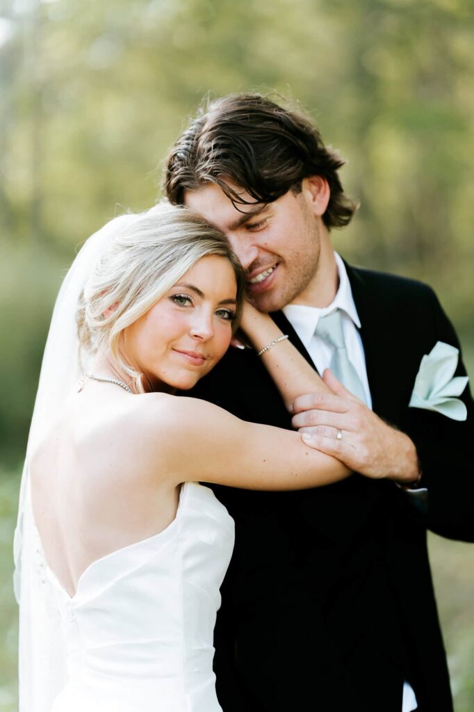 Breathtaking golden hour wedding photography at The Venue at Daisy Hill; captured by Peach State Weddings.