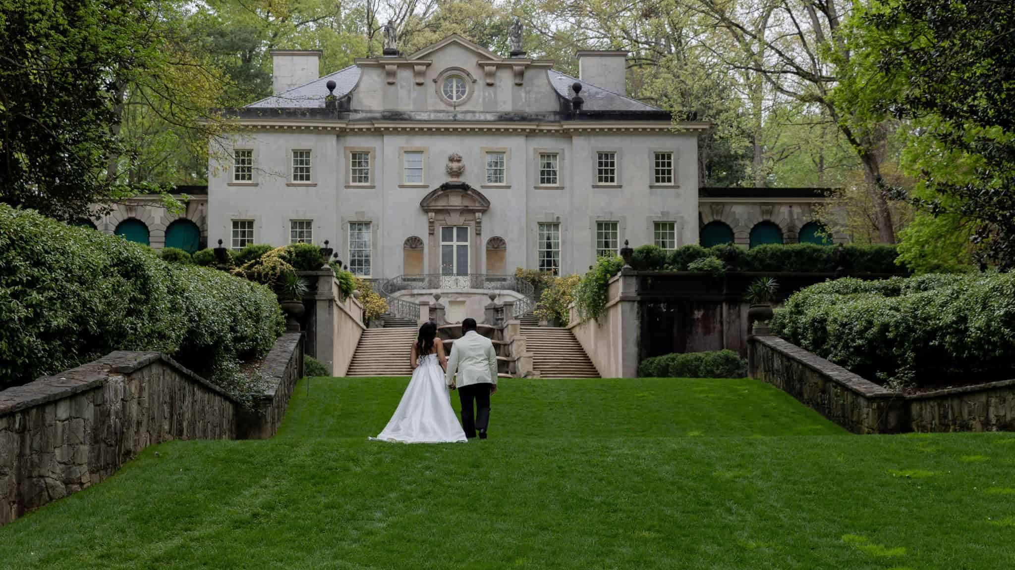 Swan House Elopement - Image credit Chasing Stars Media - Atlanta Wedding Photographer