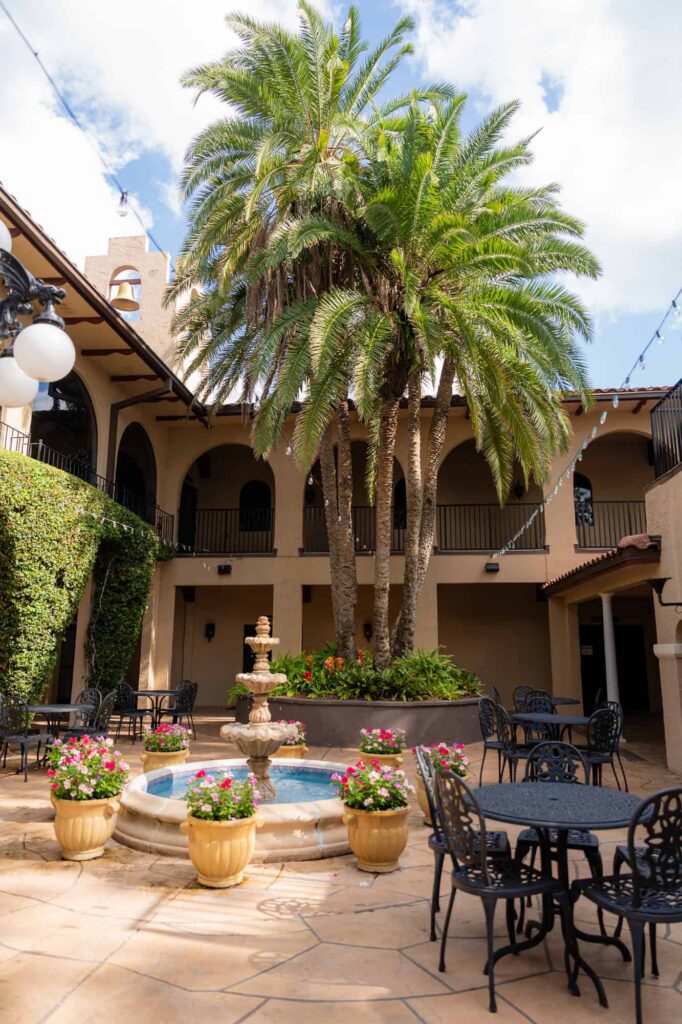 The Courtyard - Mission-Inn-Resort-Howey-in-the-Hills-Central-Florida-Wedding-Photographer-Peach-State-Weddings